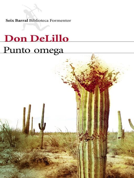 Title details for Punto omega by Don DeLillo - Available